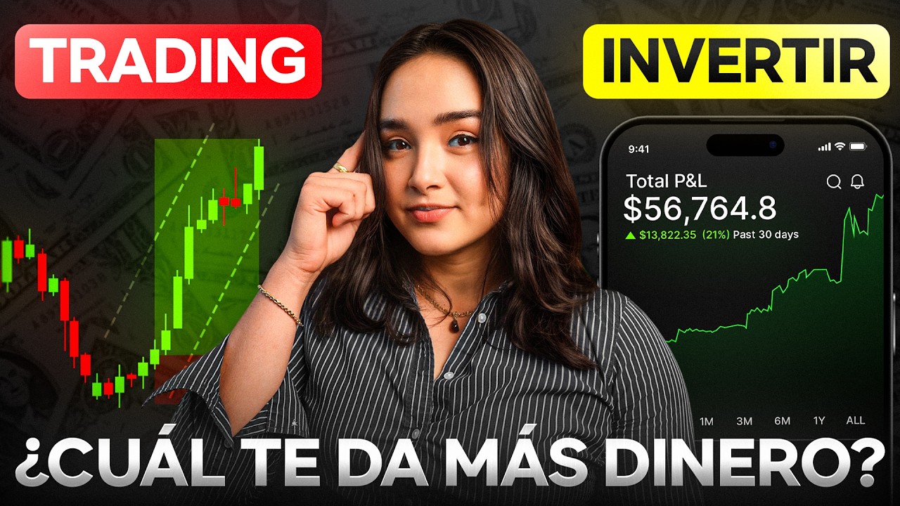 ¿Deberías invertir a largo plazo o hacer trading? Descubre cuál te dará más dinero
