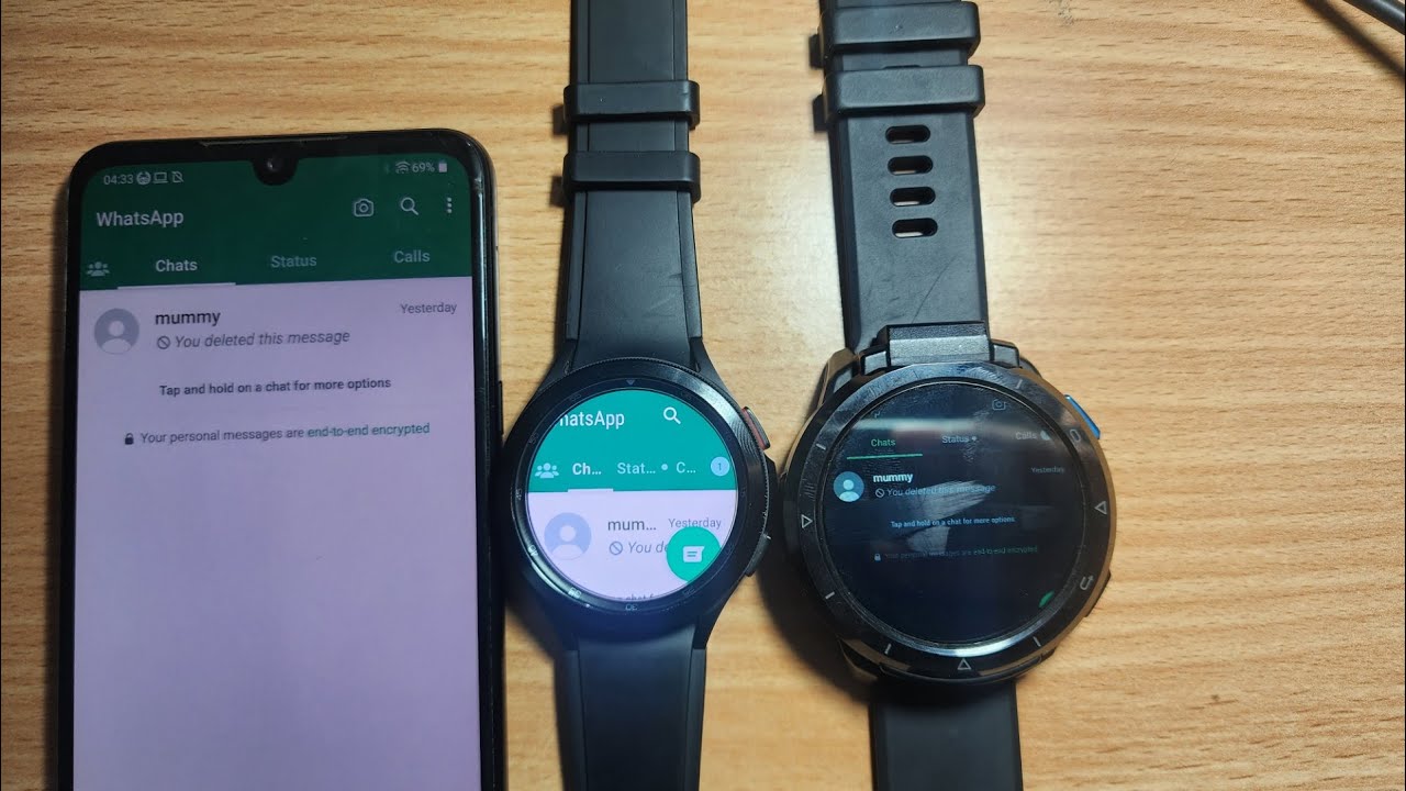 Primary WhatsApp on Samsung Galaxy Watch 4 | How to Install on Watch | Koushik's Hands on WhatsApp |