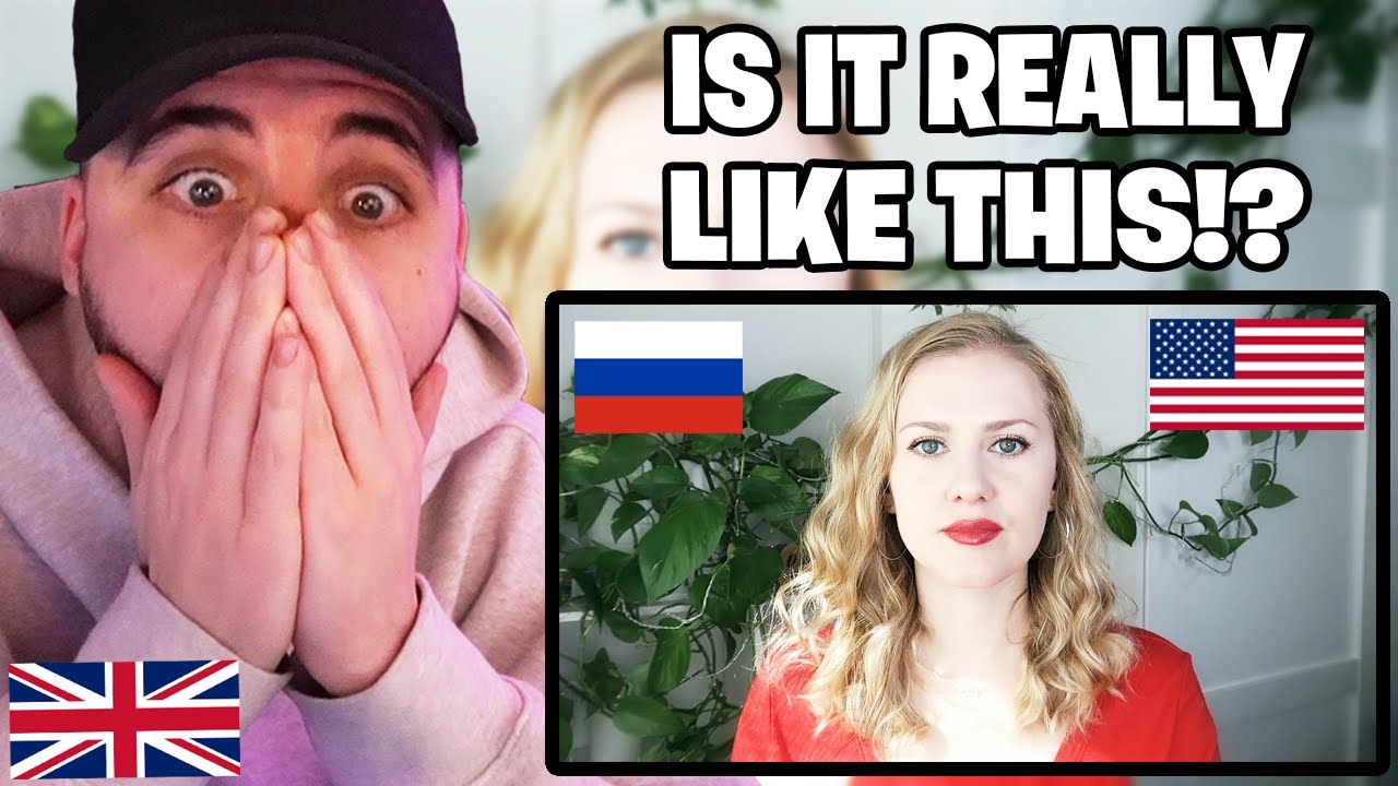 Brit Reacts to What surprised me about USA 🗽 Russian immigrant