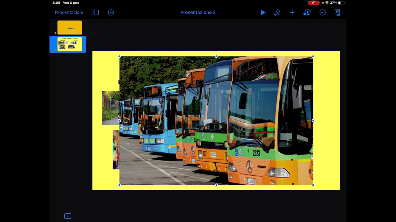 Tutorial per realizzare presentazioni con Keynote