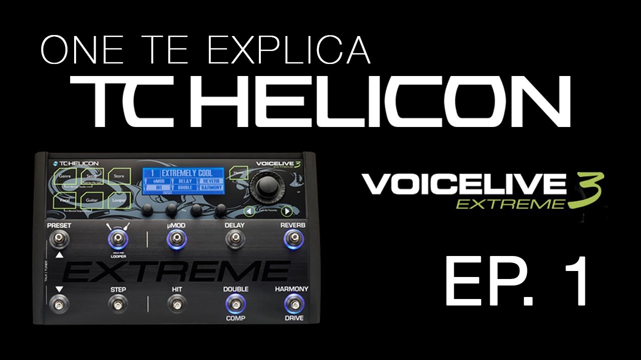 Tutorial Voicelive 3 Extreme Ep. 1 - Introducción y Conexiones - One