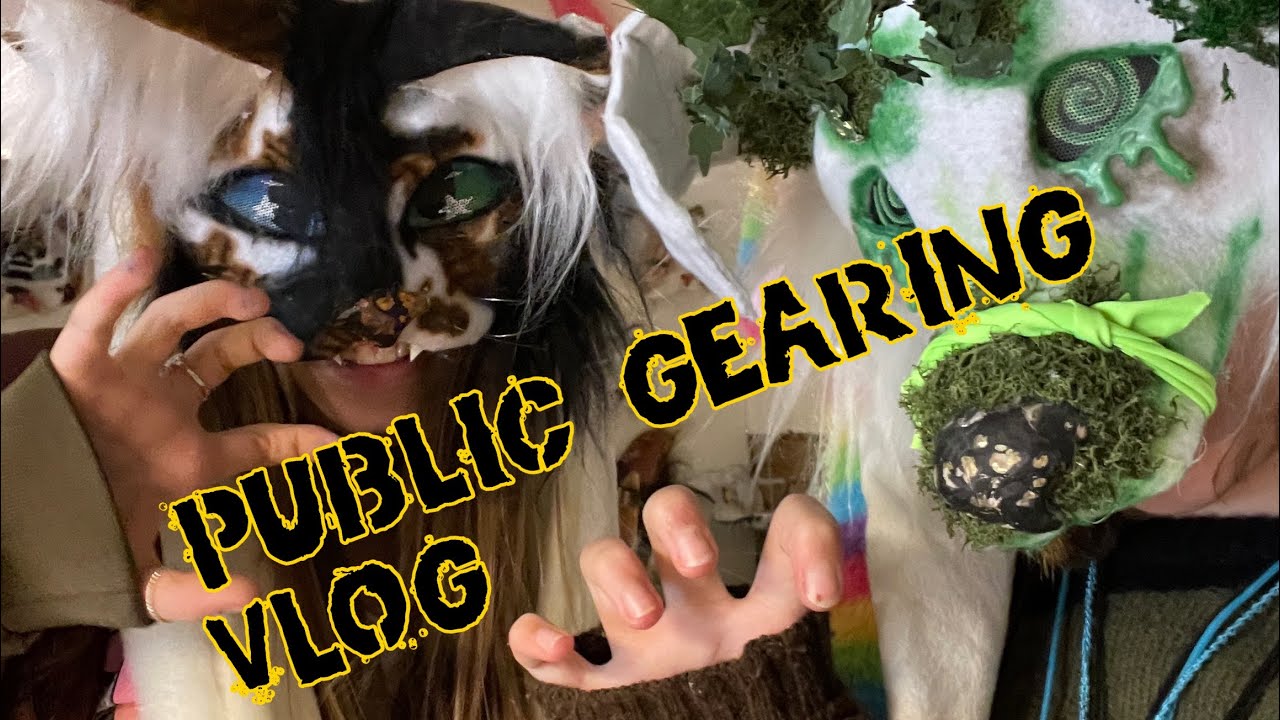 PUBLIC GEARING VLOG👁️👄👁️ grown men barking⁉️with @bLu3_T4b