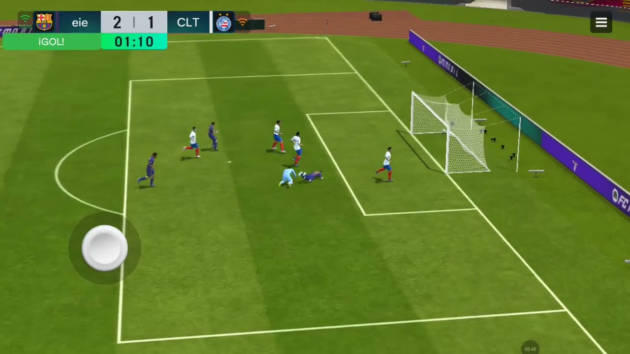 jugando fc mobile!!