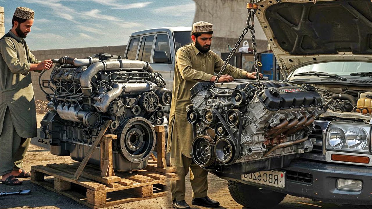 Rebuilding a Legend: V8 Land Cruiser Engine Overhaul and Upgrade
