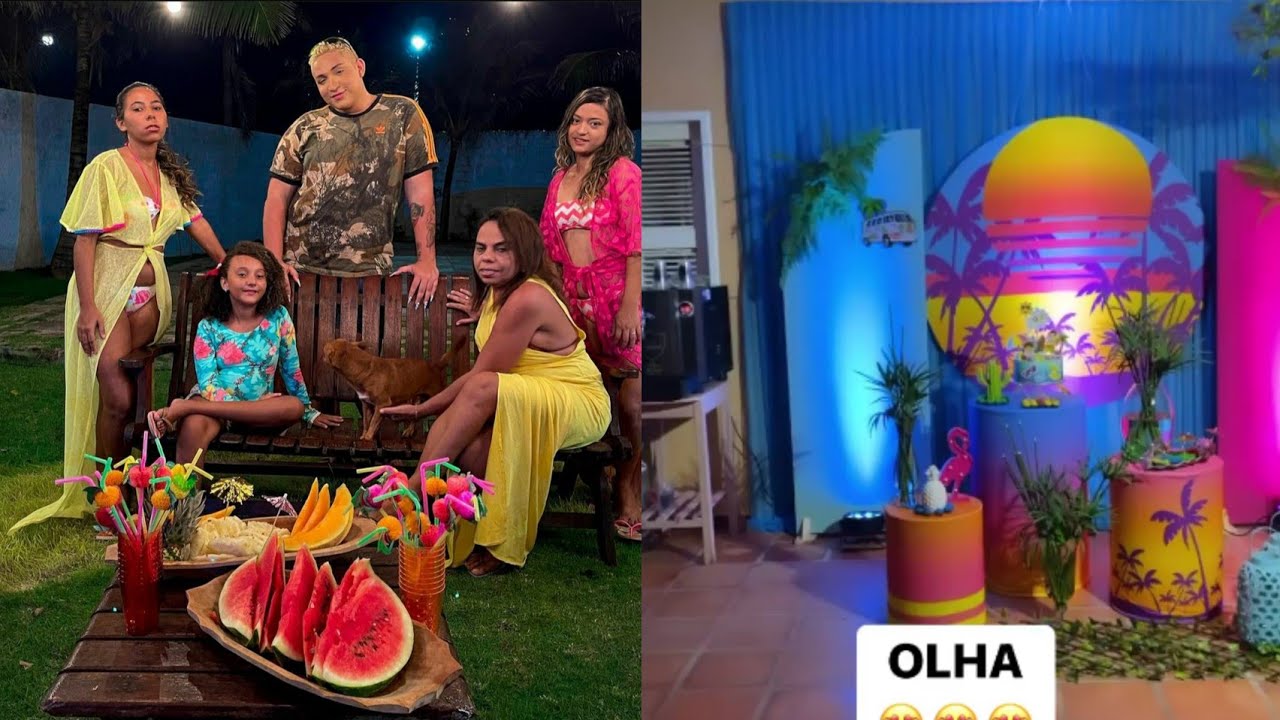 POOL PARTY DAS IRM&Atilde;ZONAS - Stories Yarley Ara e Titia Rayon