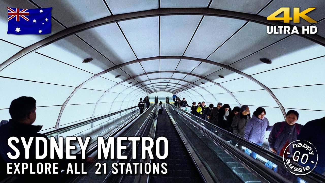 We Explored All 21 Sydney Metro Stations—In Just 3 Hours!