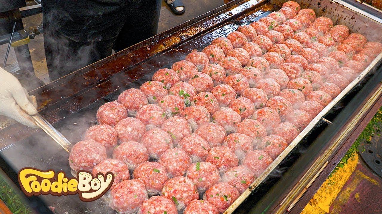 Потрясающая коллекция еды! Популярная корейская уличная еда