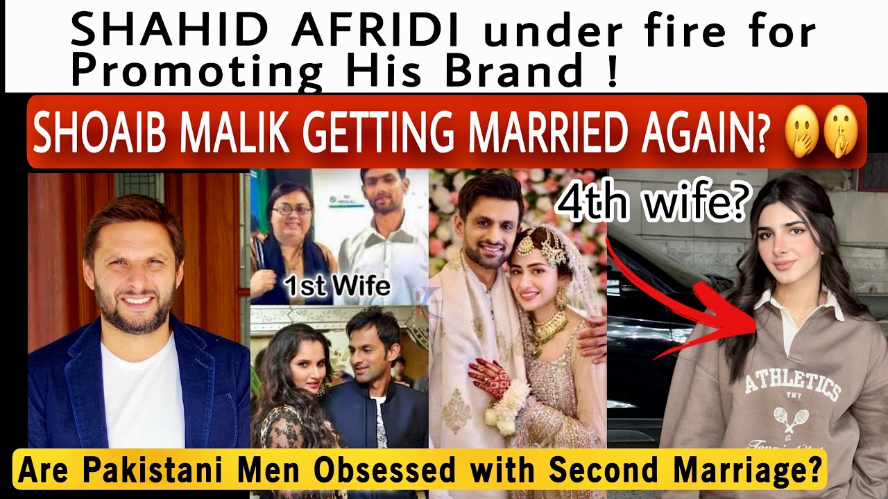 Shahid Afridi Offers Video Call for Fans | Who is Shoaib Malik’s 4th wife?