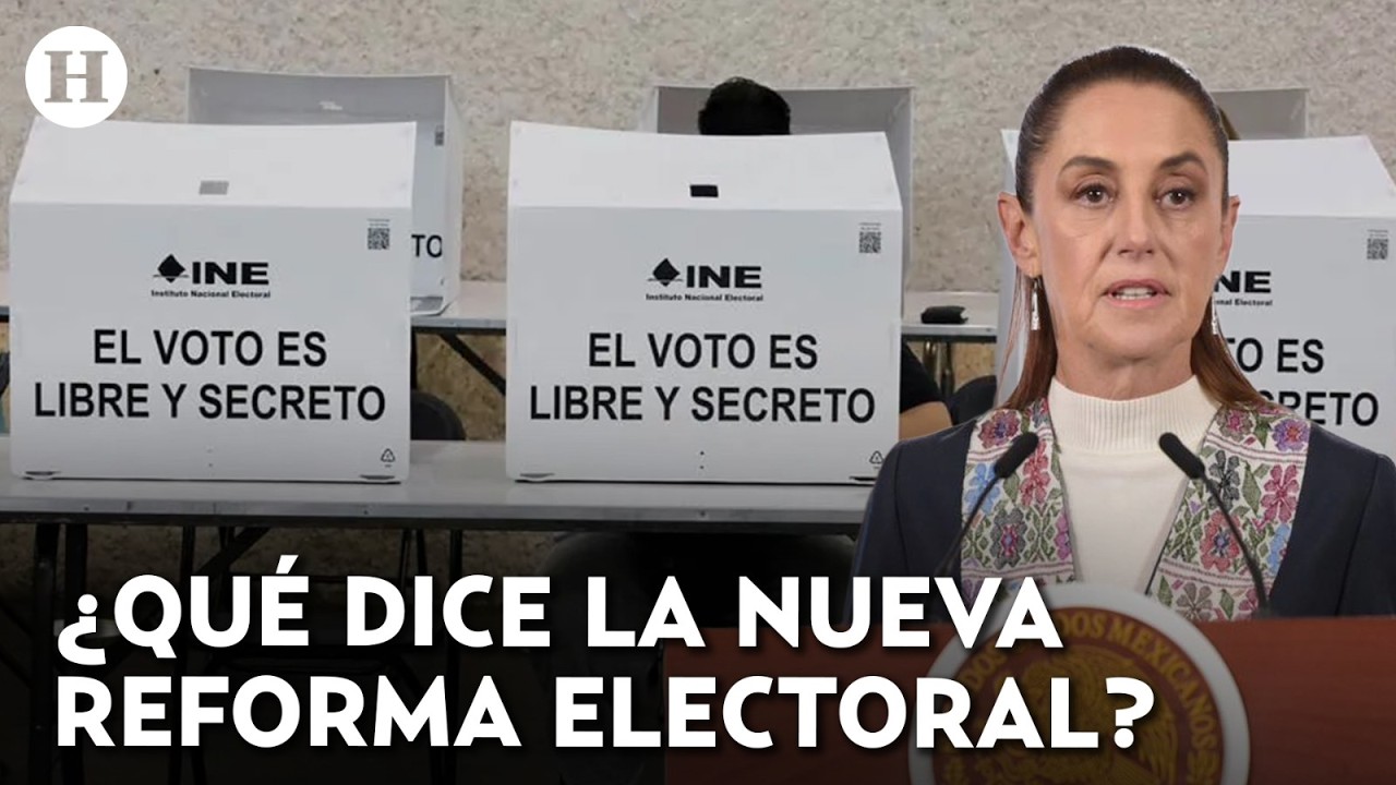 ¡Adiós a gasto millonario en campañas! Así es la Reforma Electoral presentada por Claudia Sheinbaum