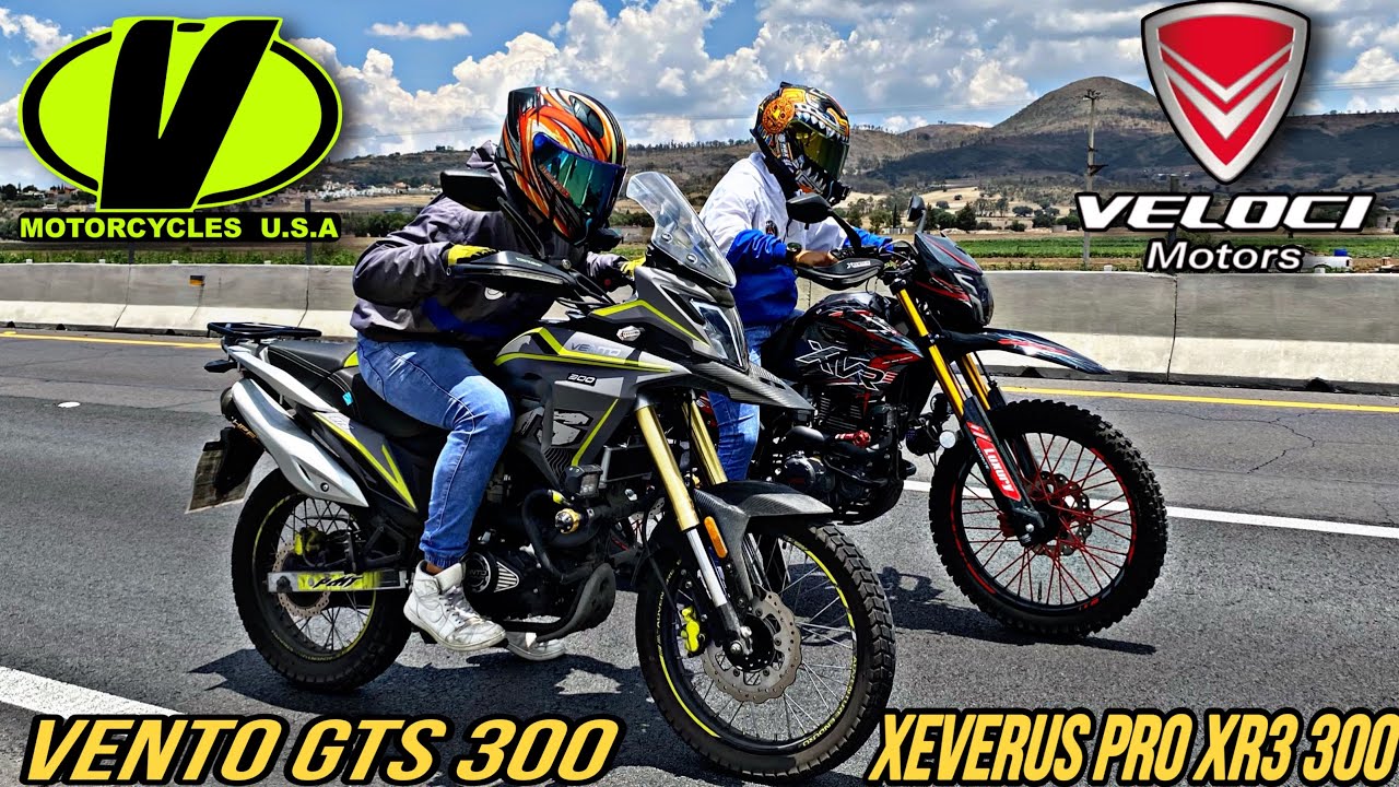 Veloci Xeverus Pro XR3 300 vs Vento GTS 300|Carrera|¿En Verdad Son 300 C.C?😱😢