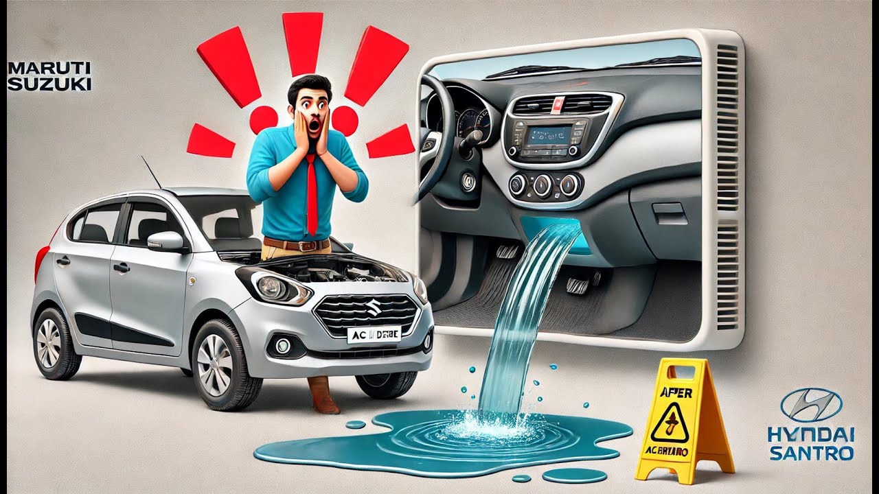 AC Water leakage in Switch Dzire #carrepair #CarRepair  #MarutiSuzuki #CarMaintenance #CarCare
