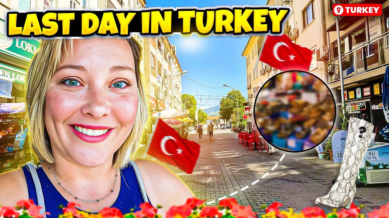 Final Day in Fethiye 🌅 Bazaar Finds, Work Stress & Heading Home