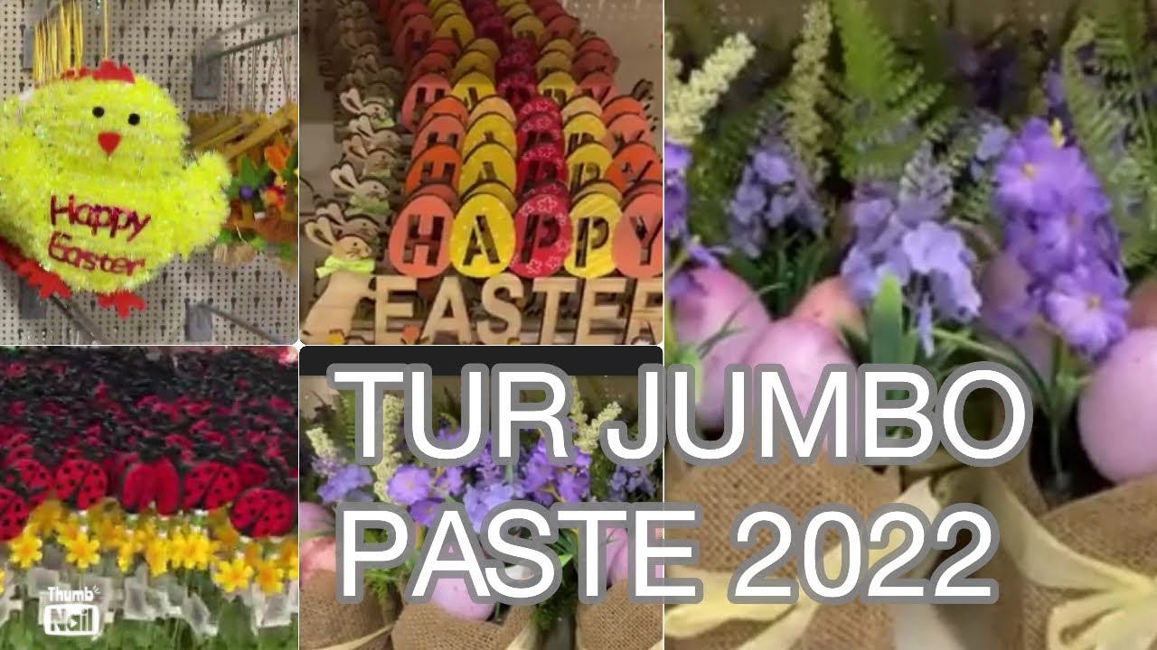 Tur Jumbo decorațiuni de Paste 2022