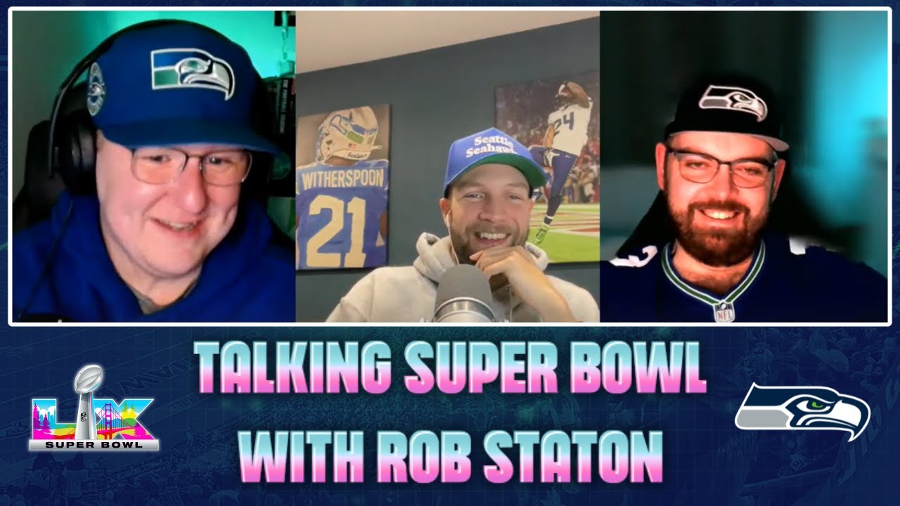 Talking Super Bowl with @robstatonfootball