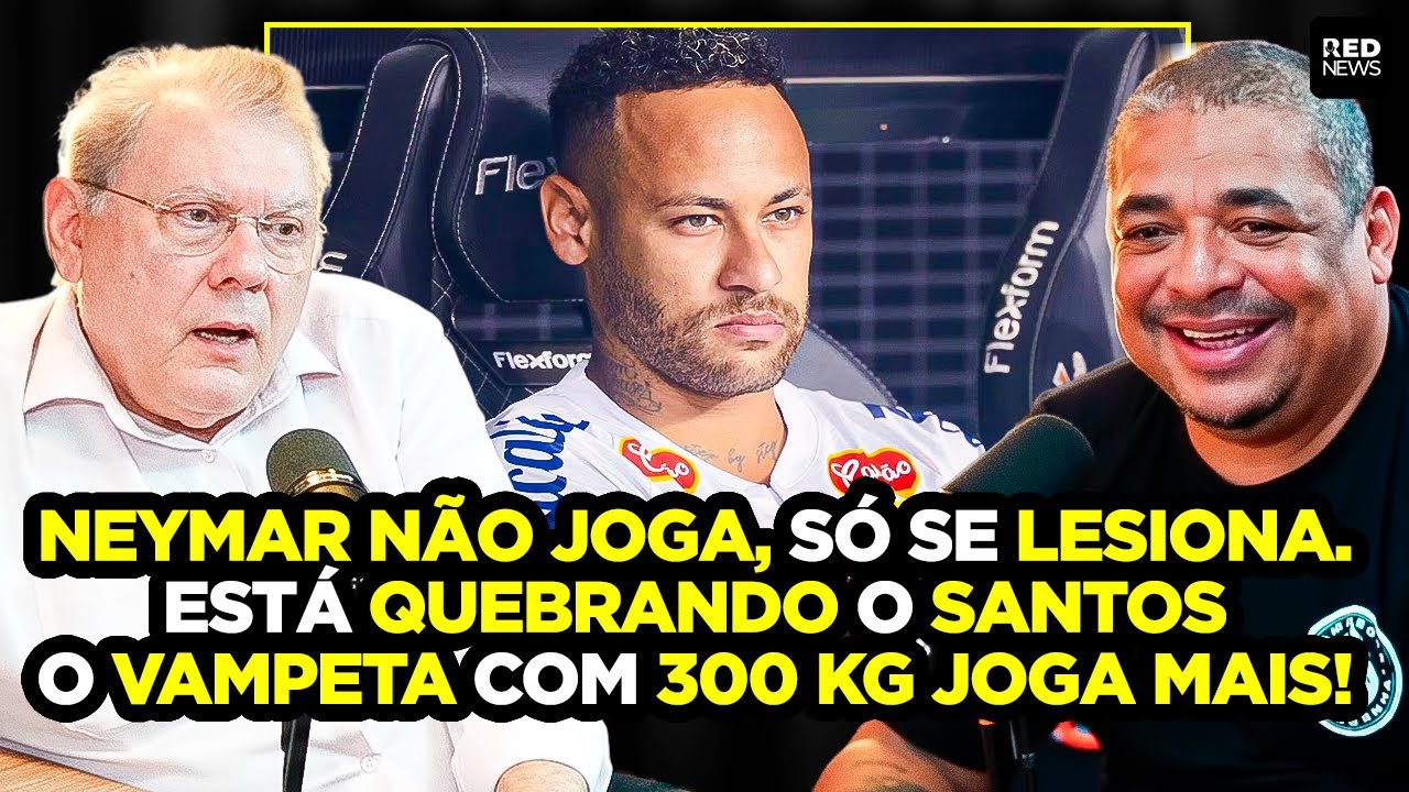 MILTON NEVES D&Aacute; OPINI&Atilde;O POL&Ecirc;MICA SOBRE NEYMAR NO SANTOS