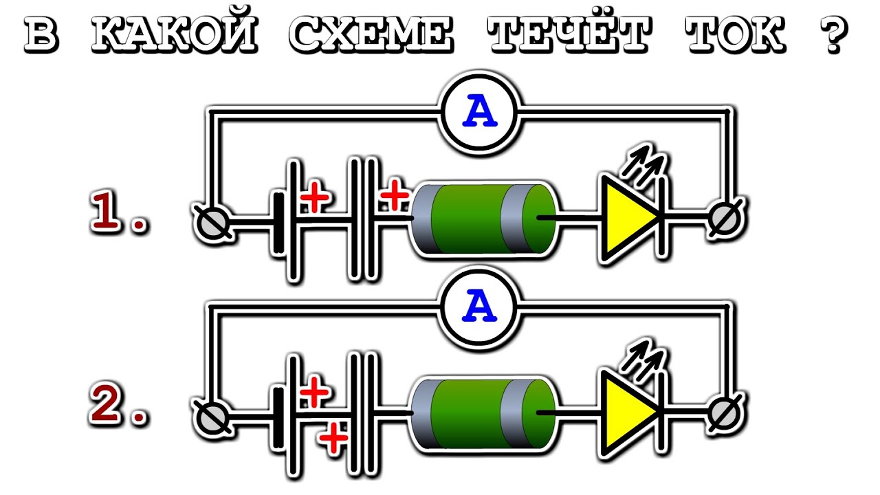 ФЕНОМЕНАЛЬНО 🌟 Конденсатор проводит ПОСТОЯННЫЙ ТОК ! Как такое возможно ?