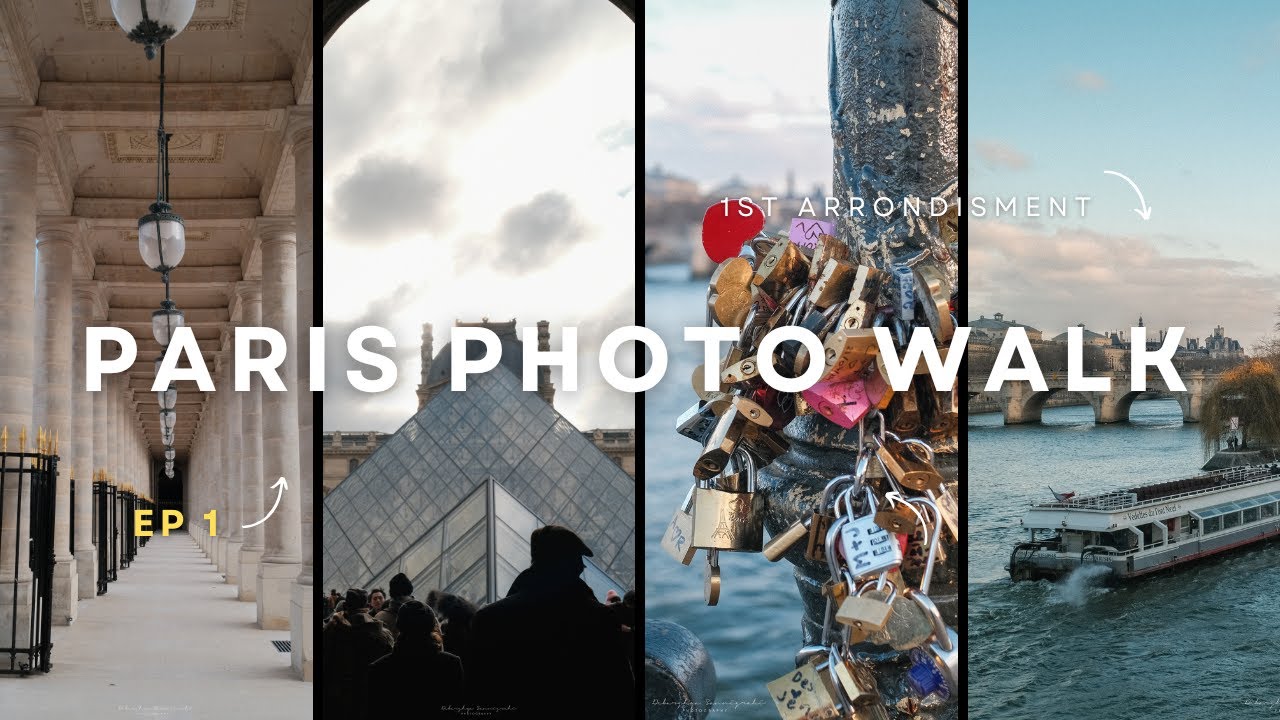 Paris Photo Walk | Louvre, Palais Royal & Pont Neuf 🇫🇷