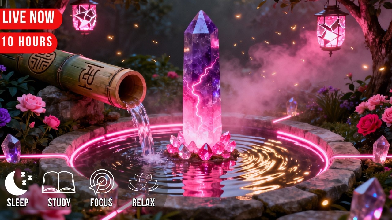 10 Hours of Zen Garden Stream – Deep Relaxation & Inner Peace