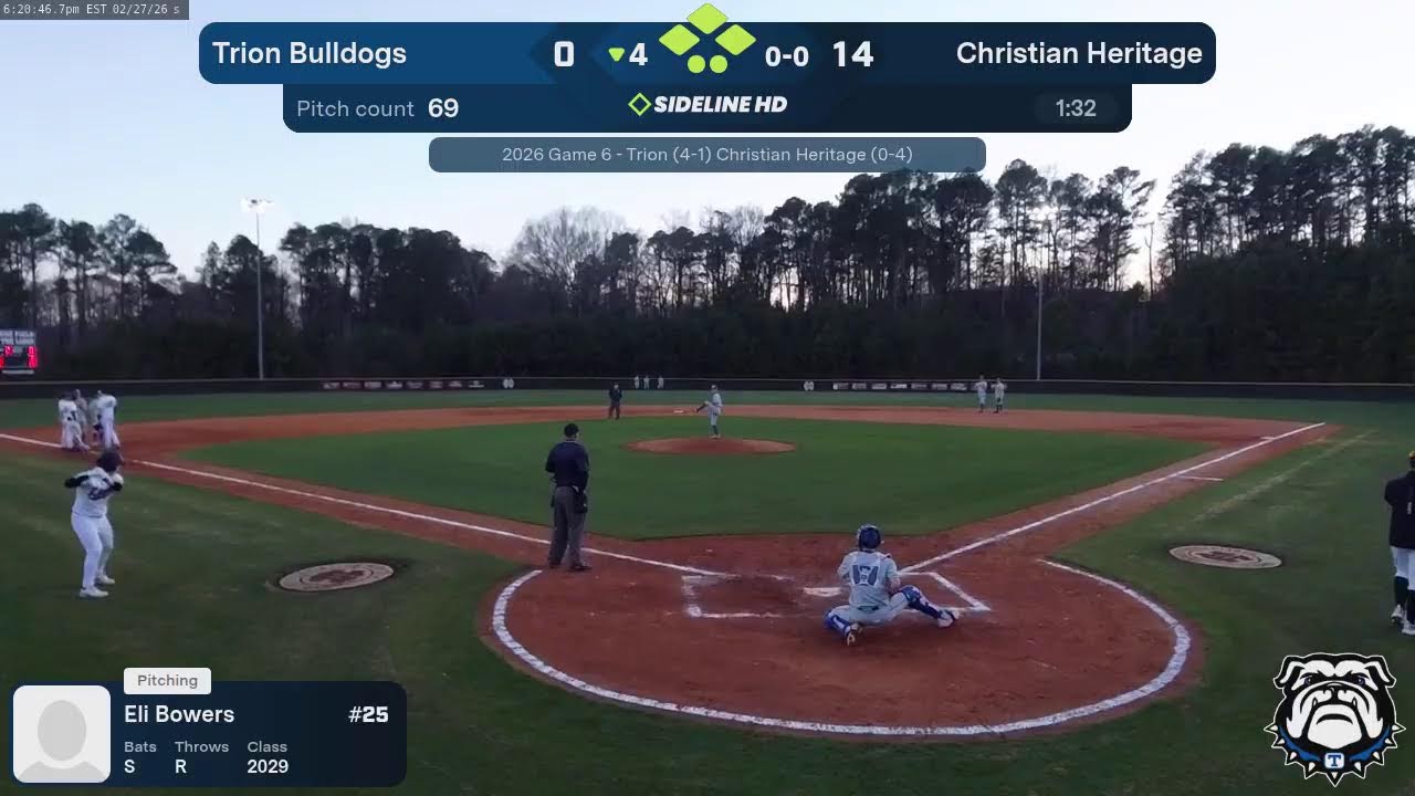 Trion Bulldogs @ Christian Heritage (2026.02.27)