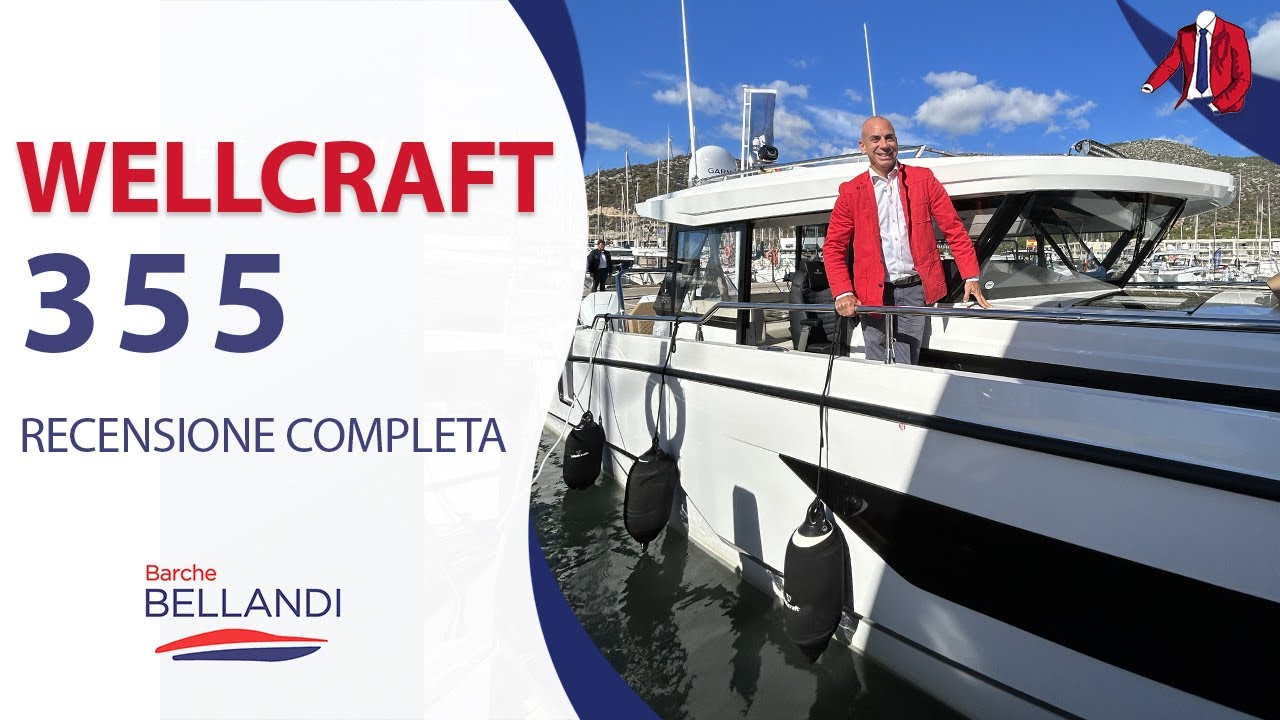 Barca a motore Wellcraft 355: Tecnologia, design e performance in dettaglio