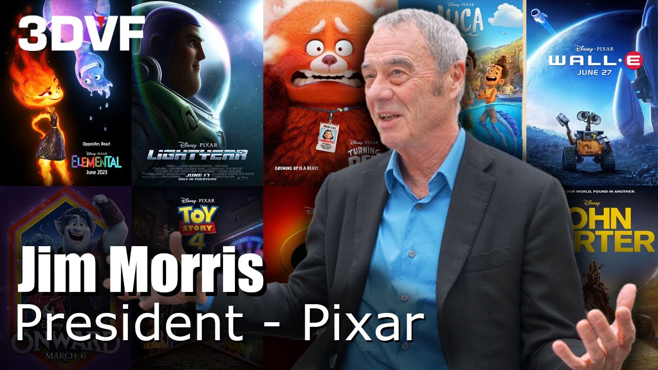 Pixar President Jim Morris on AI, stylized animation, diversity, success, failure and more!
