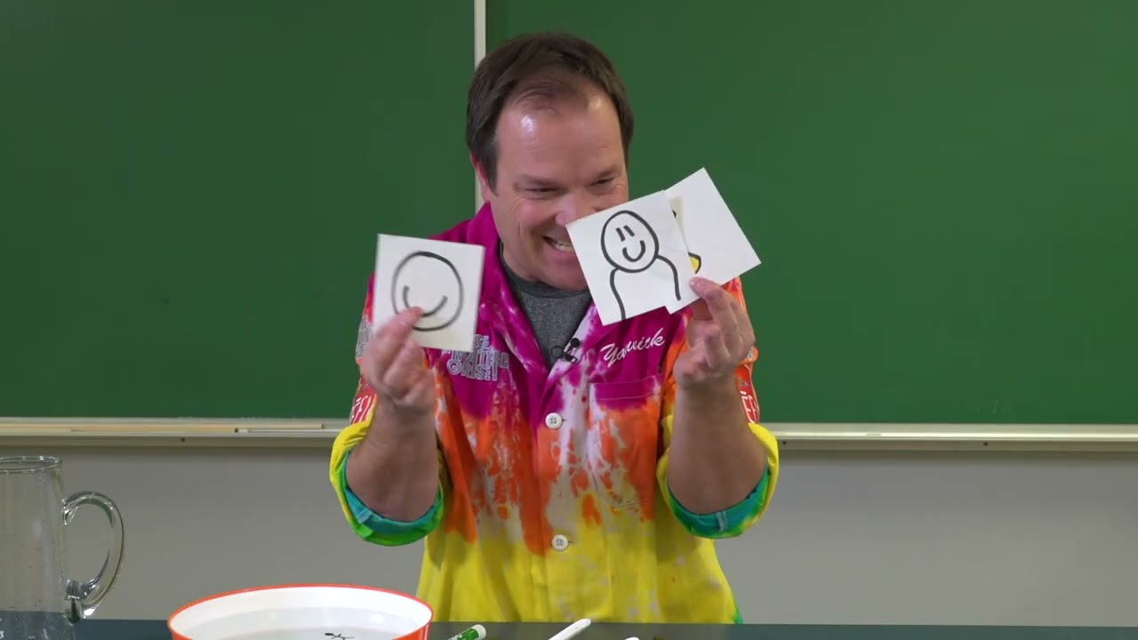 Expérience : Les dessins flottants