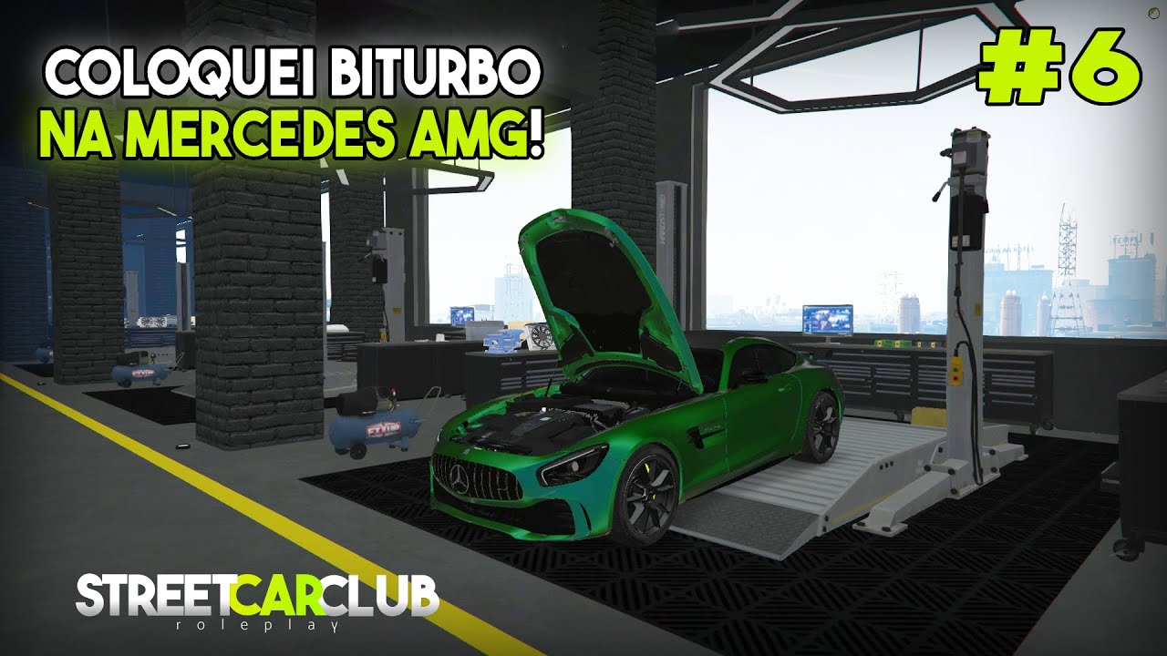 Comprei mais um CARRO VIP (AMG GTR) e coloquei BITURBO! +370KM Street Car Club RP #6