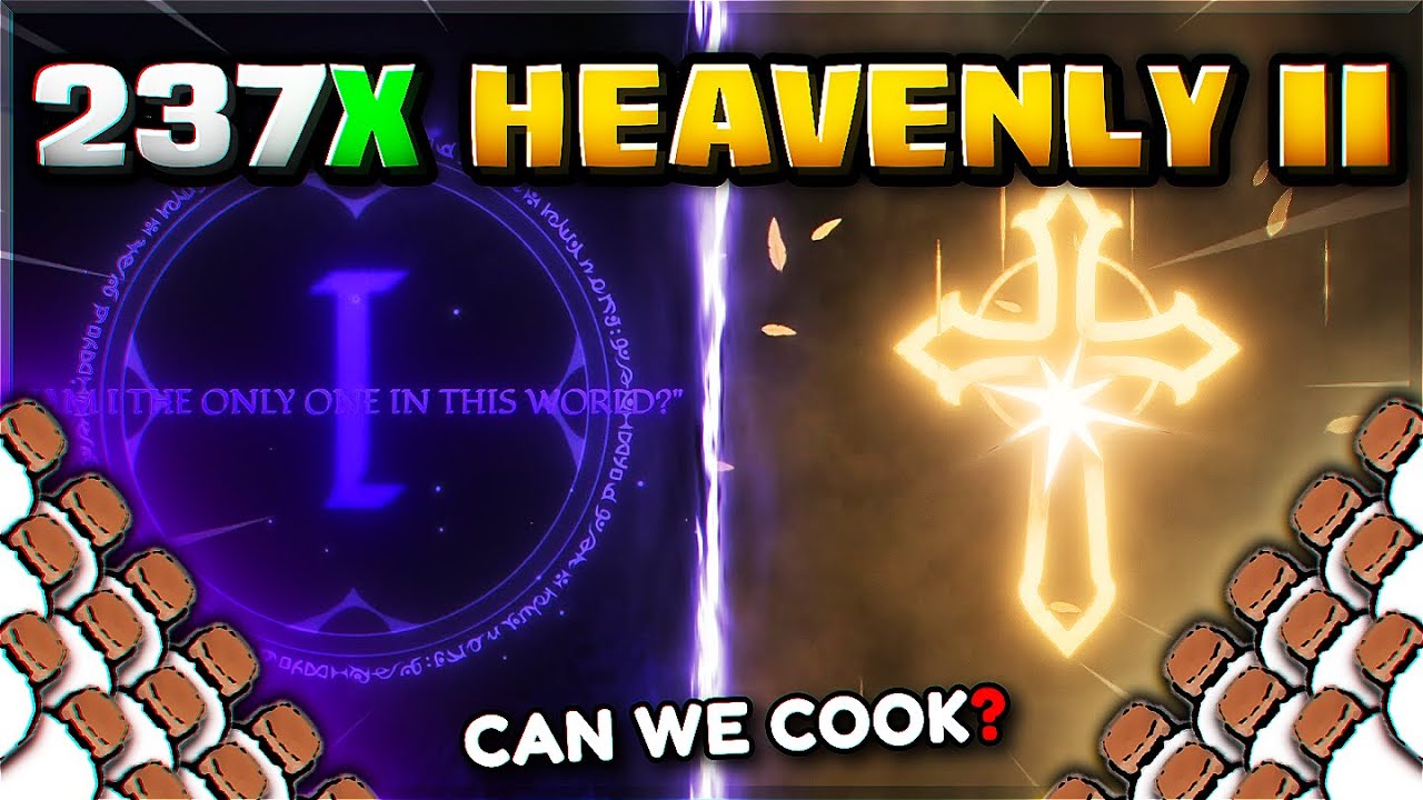 USING 237 HEAVENLY 2 POTIONS AT THE SAME TIME! (SO MANY GLOBALS!) | Sol's RNG