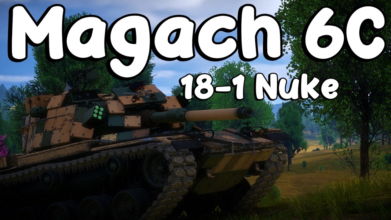 Magach 6C 18-1 Nuke. Same BR As The Gal Batash/7C Without The 900HP Engine.