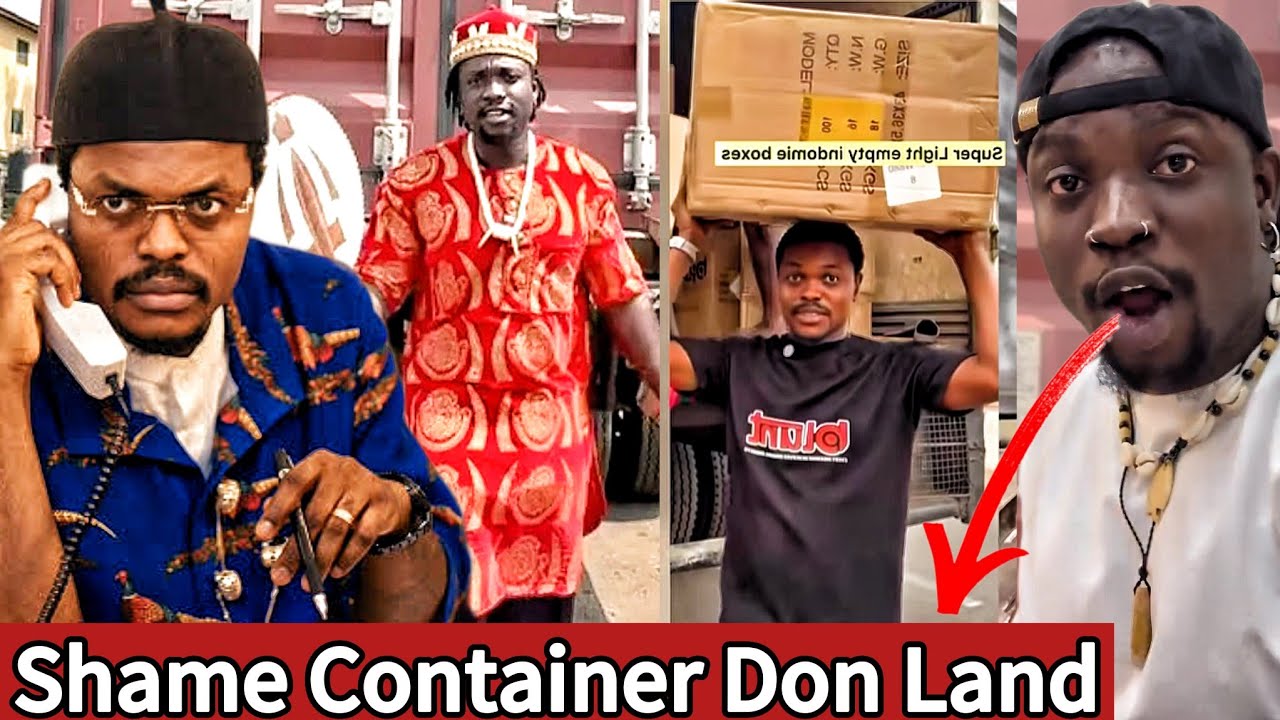 This Is A Big Shame. Ratels Mock B-Lord As VeryDarkMan Container Landed