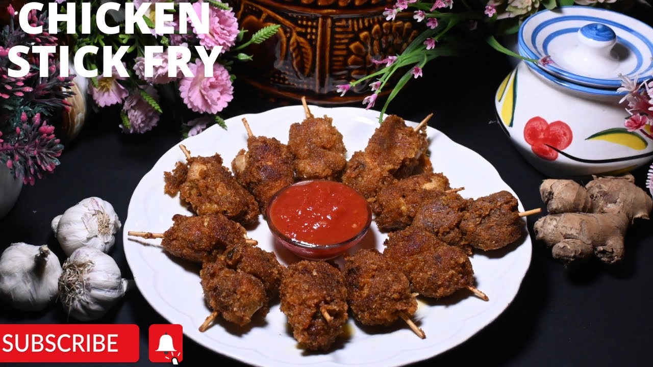 Crispy Chicken Stick Fry | Perfect Starter for Parties & Snacks | How to Make Chicken Stick Fry