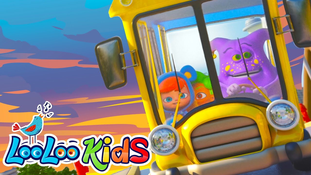The Wheels on the Bus and Ten in the Bed | more Kids Songs and Nursery Rhymes LooLoo Kids