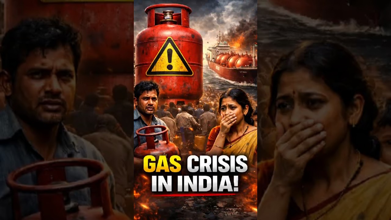India LPG Crisis? Middle East Tension Se Gas Supply Khatre Mein!  #domesticgas #lpg #economy