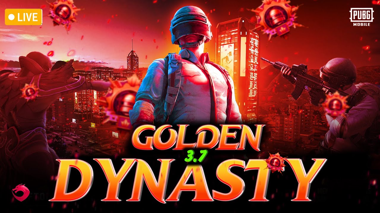 GOLDEN DYNASTY  PUBG MOBILE 3.7 UPDATE LIVE - FIRST LOOK AT THE RONDO MAP &ndash; NEW BATTLE AWAIT!