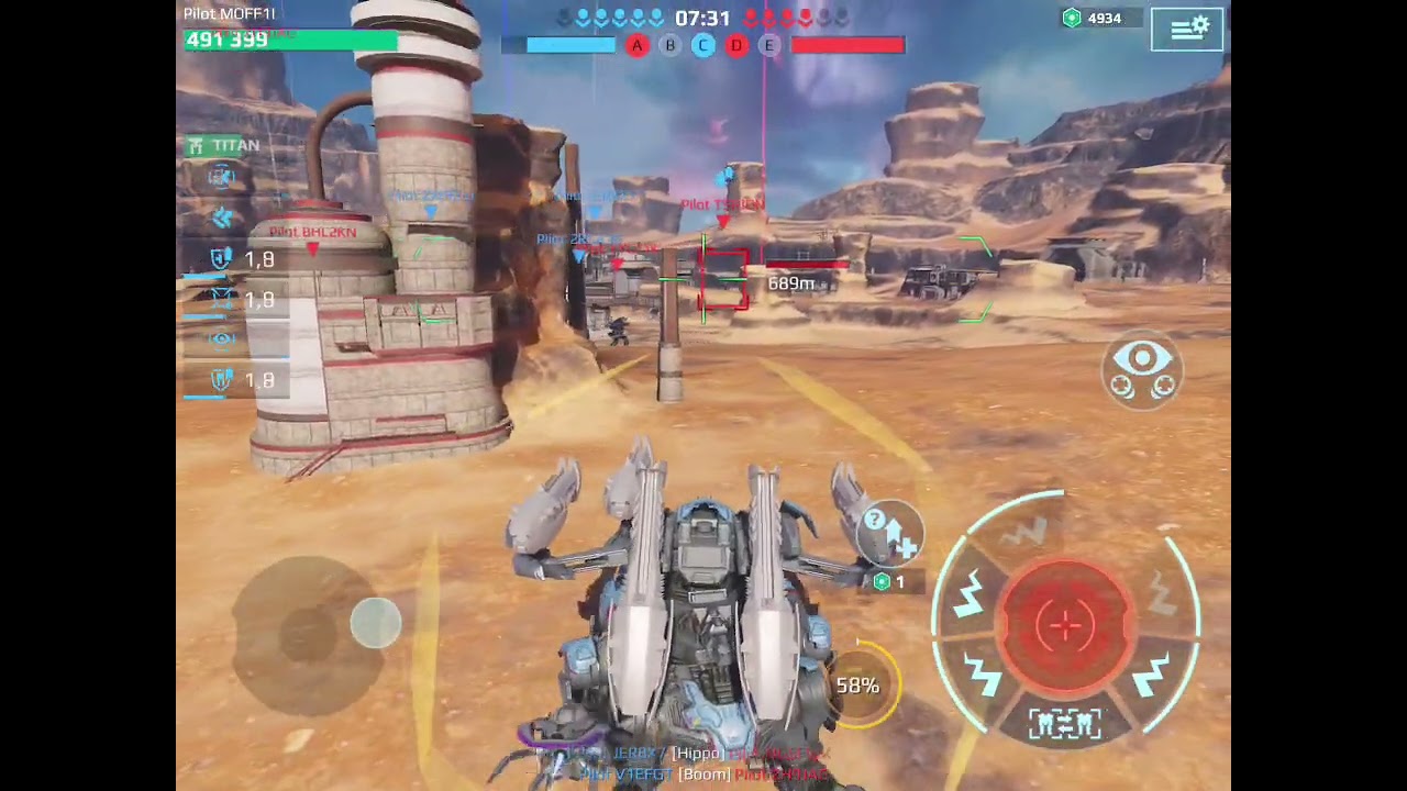 Testing the NEW shantak, Urhag and voonith weapon (War robot test serveur)