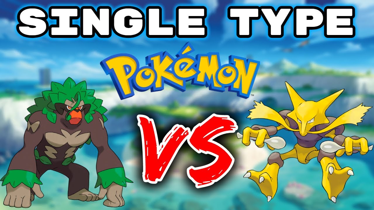 We Can Only Catch Random Pokemon With One Type To Make Teams... Then We FIGHT! - Pokemon Sword