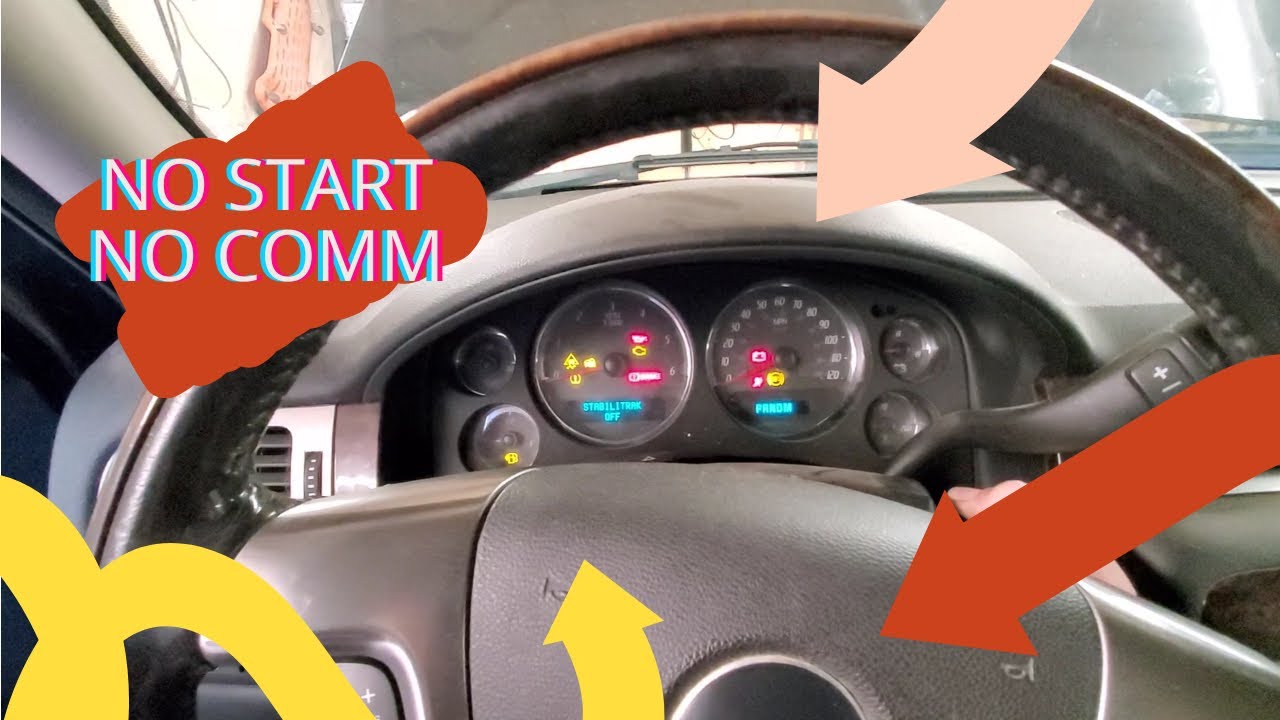 GMC TRUCK WON'T CRANK! No Communication