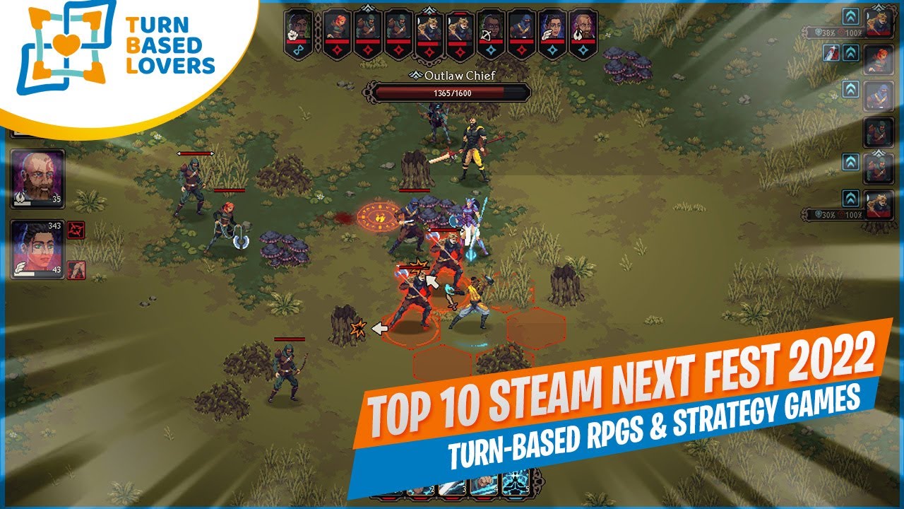 Next Fest 2022 Top 10 Turn-Based RPGs Strategy Games