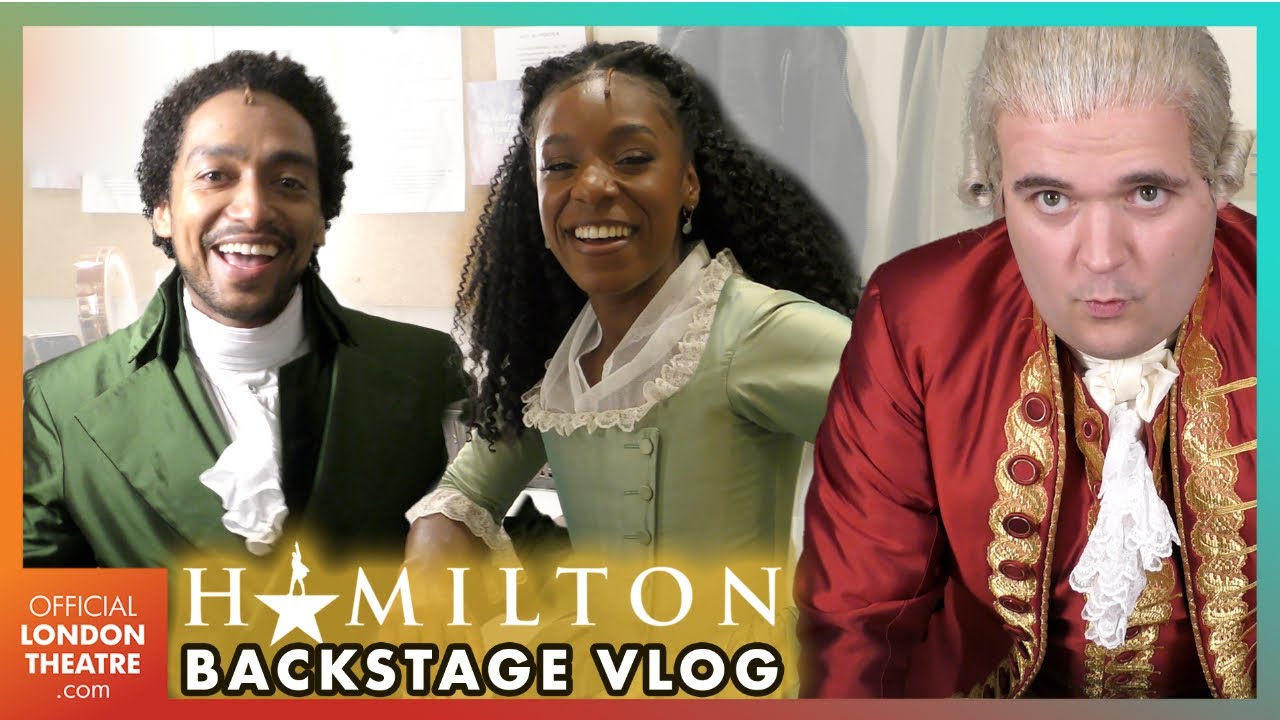 Hamilton Backstage VLOG: встреча с актерами и съемочной группой и подготовка к спектаклю с короле...