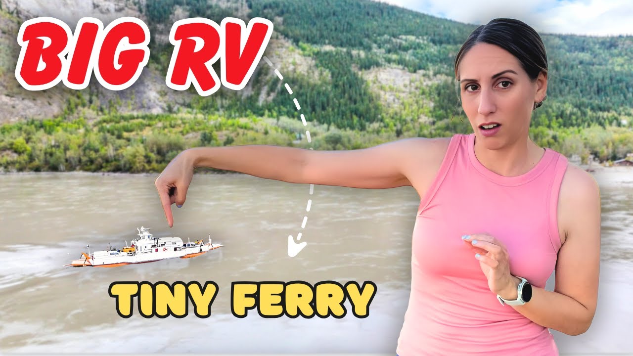 We BARELY Fit! Stressful Ferry Crossing in an RV