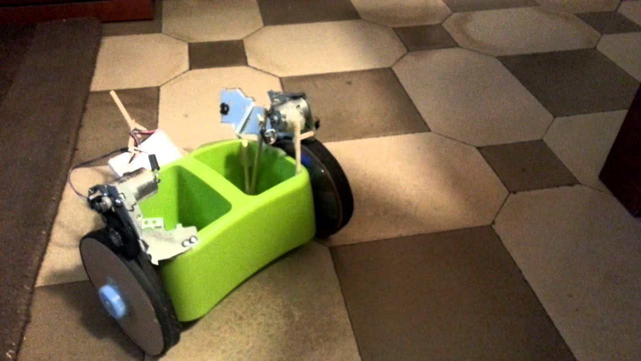 DiY cheap robot from recycled parts (I)
