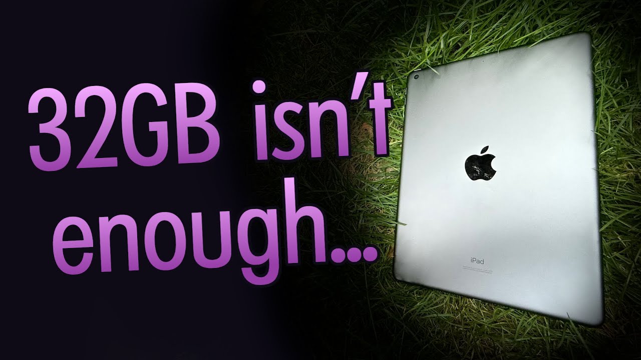 iPadOS with 32GB of Storage