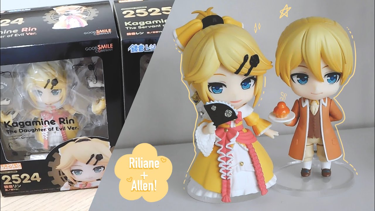 распаковка дочери и слуги злых нендороидов 👑🪞 evillous chronicles rin + len 🎶