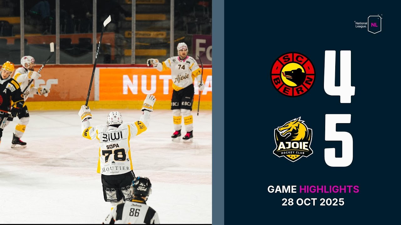 SC Bern vs. HC Ajoie - Game Highlights