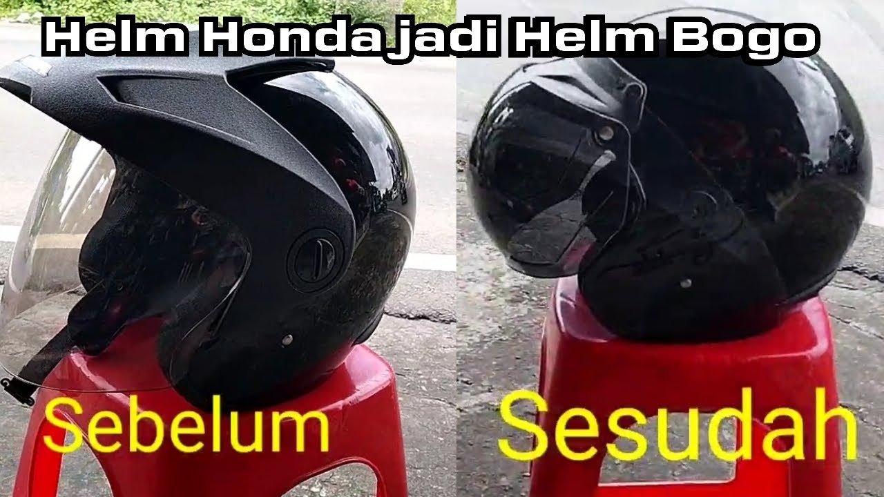 CUSTOM HELM TRX BAWAAN HONDA JADI HELM BOGO