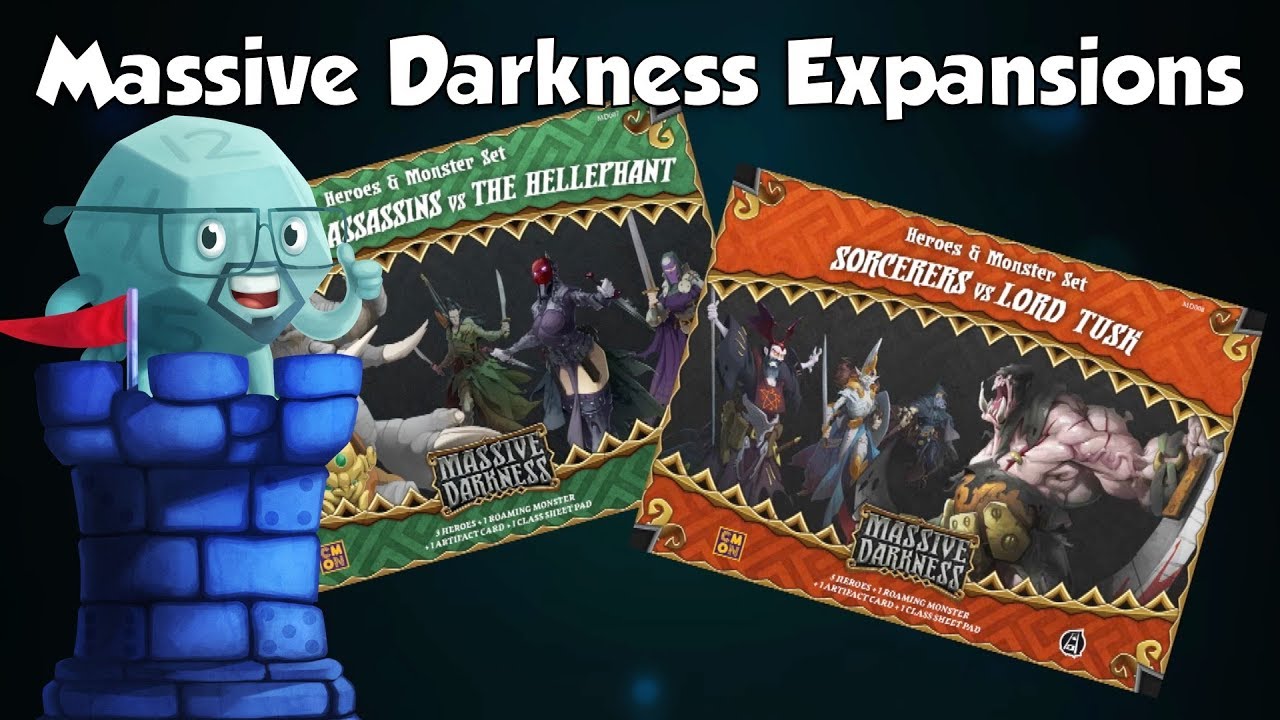 Massive Darkness: Sorcerers & Bloodmoon Assassins Expansion Sets with Sam Healey