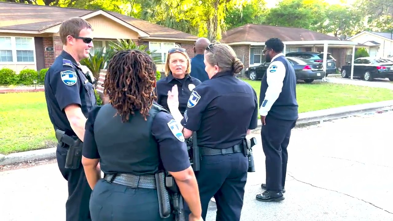 SPD Community Walk in Tatemville