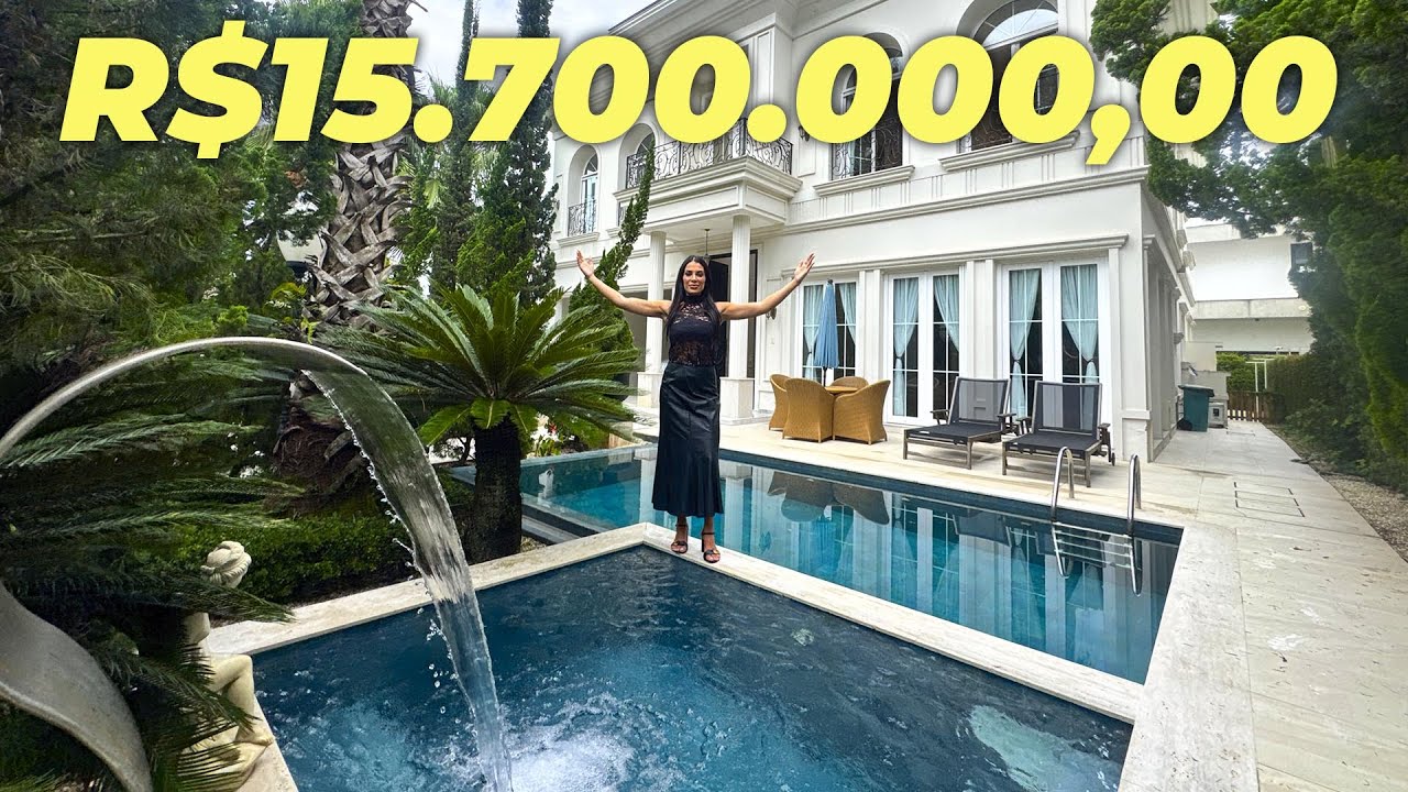 MANSÃO NEOCLÁSSICA DE SUPER LUXO PROXÍMO A BALNEÁRIO CAMBORIÚ  INCRÍVEL! VENHA CONHECER!