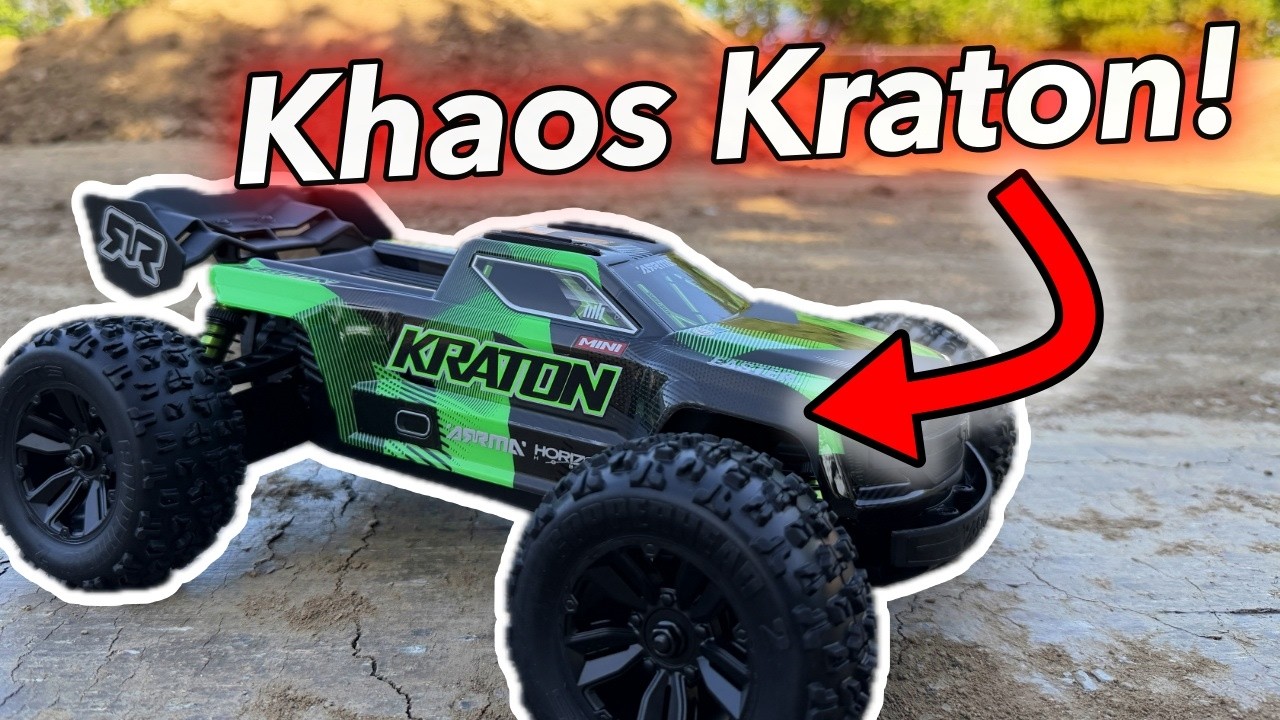 Arrma Mini Kraton 3S - Лучший мини-монстр-трак, багги и внедорожник? Khaos Kraton Chaos Mode