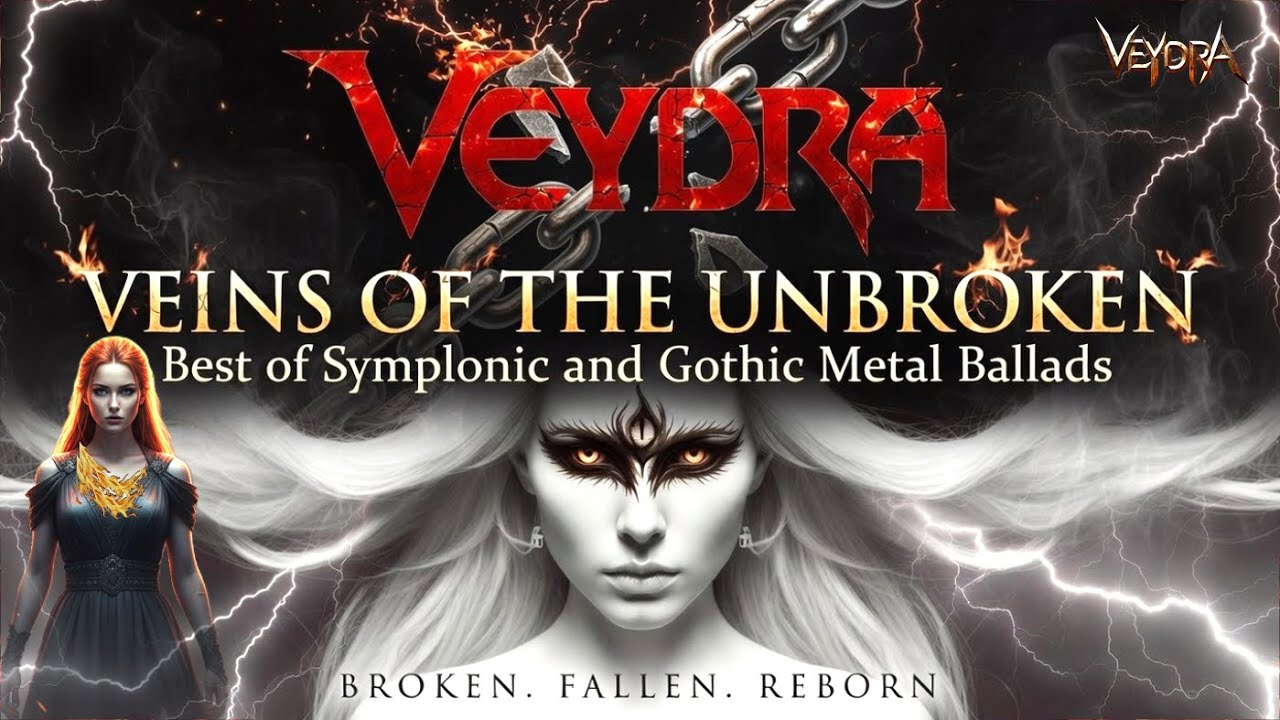 VEYDRA - ALBUM: VEINS OF THE UNBROKEN | BEST SYMPHONIC METAL 2026 Emotional Power Ballads